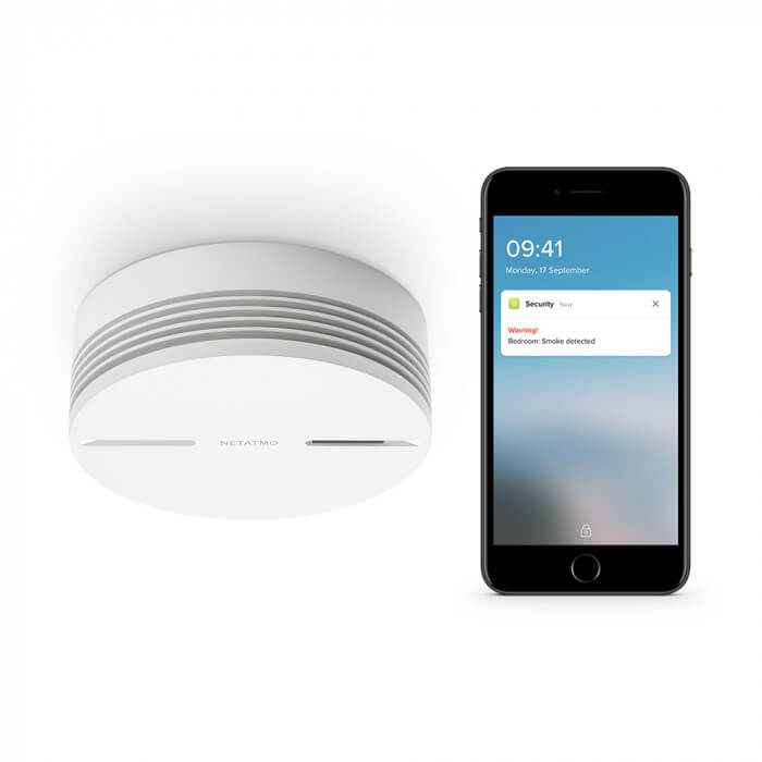 Notifikace Netatmo Smoke Alarm