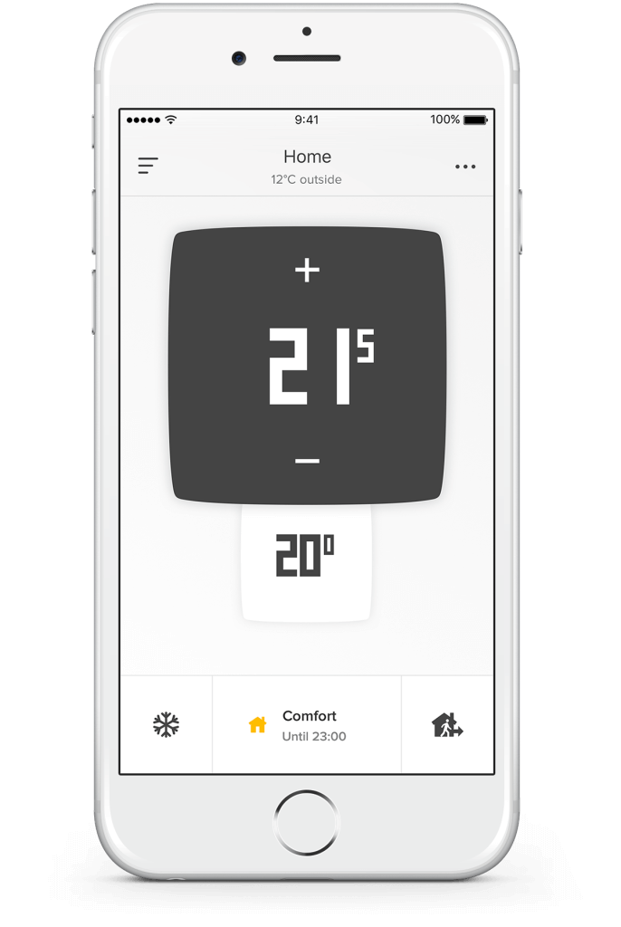 Netatmo termostat aplikácia