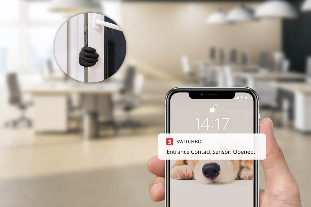 SwitchBot_door_notifikacia