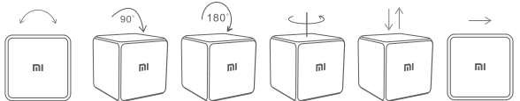 Gestá na Aqara Cube