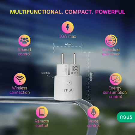 smart WiFi zasuvka NOUS A8