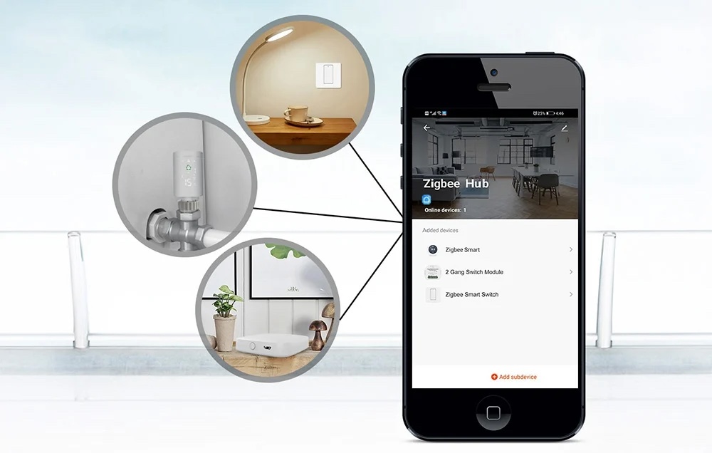 Ovládanie Zigbee zariadení cez bránu MOES ZHUB-W v aplikácii Smart Life