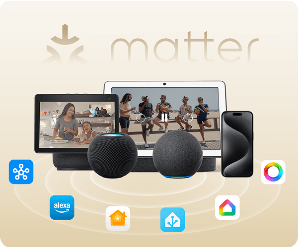 Matter senzor přítomnosti Aqara FP400 kompatibilní s Apple Home, Google Home a Alexa
