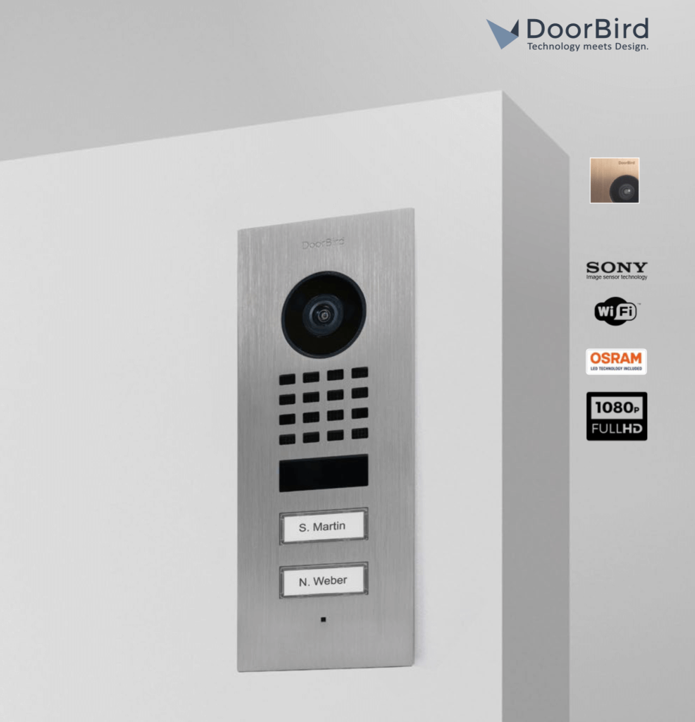 Videovrátnik DoorBird D1102V (Inštalácia: Pod povrch)