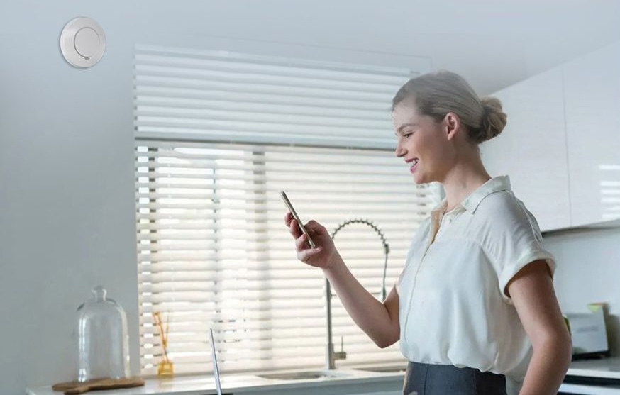 Inteligentny_detektor_dymu_Meross_GS559A_WiFi_HomeKit_spokojnost