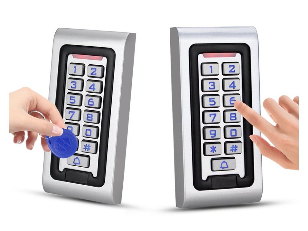 Samostatna_vodeodolna_kovova_RFID_klavesnica_s_krytim_IP68