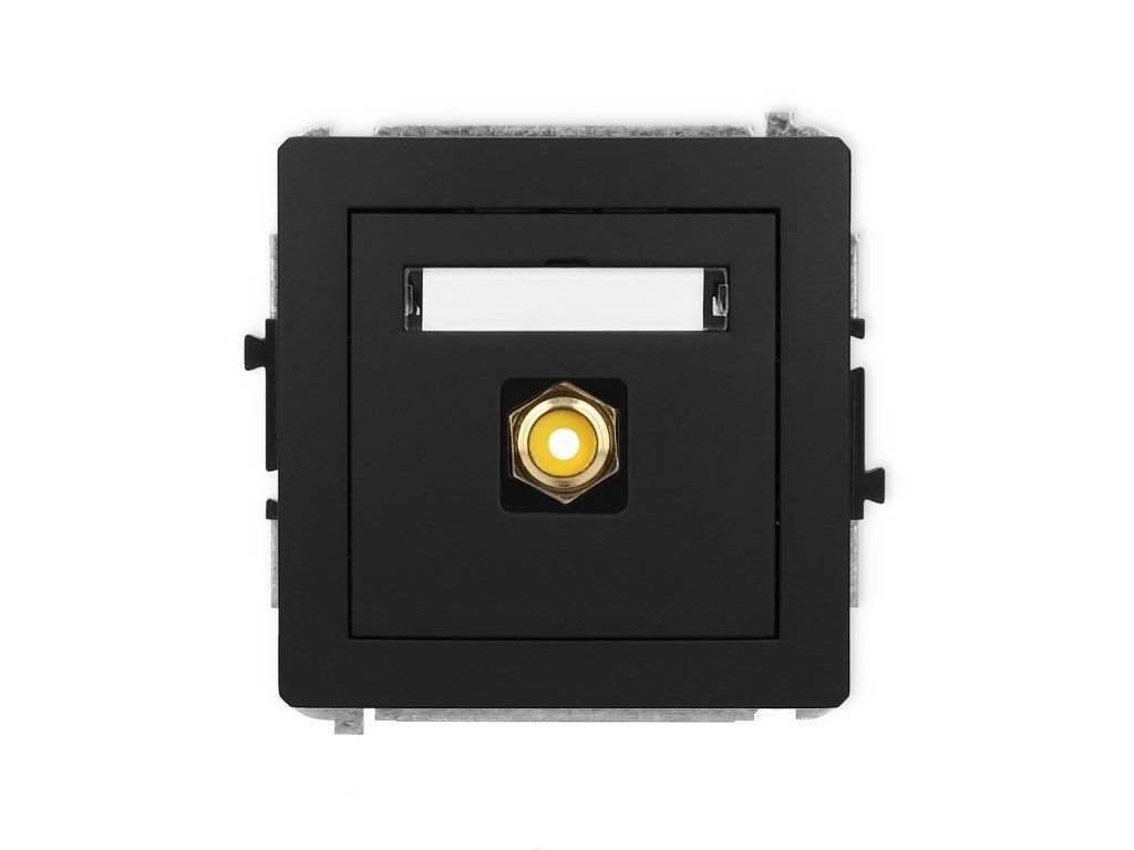 RCA single socket (cinch type-yellow