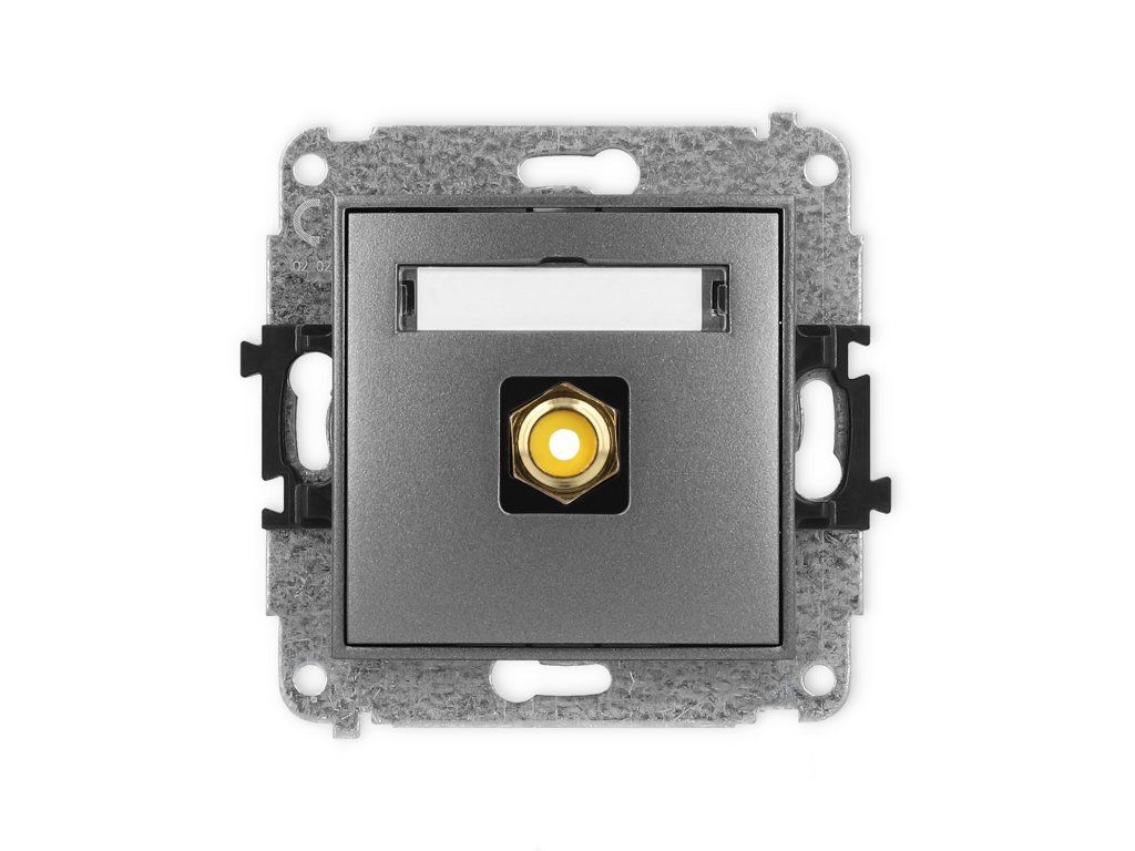 RCA single socket (cinch type-yellow