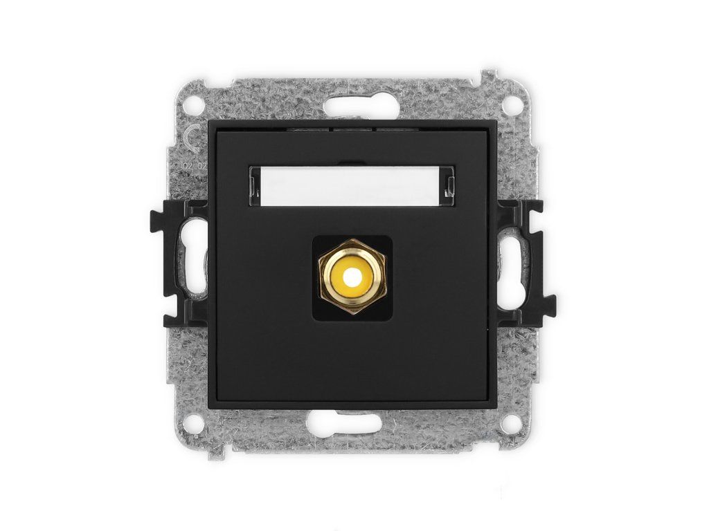 RCA single socket (cinch type-yellow