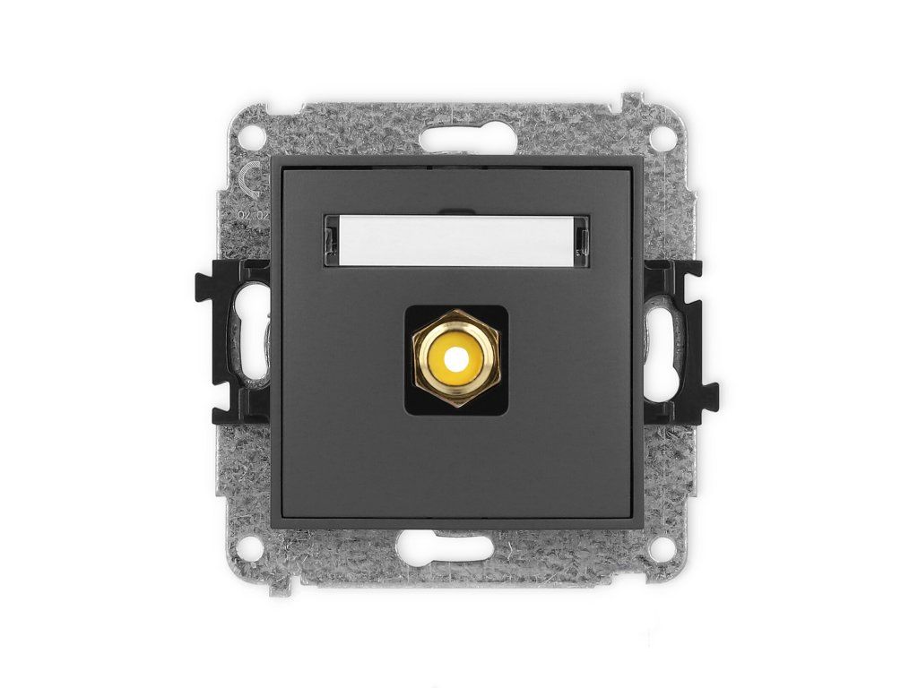RCA single socket (cinch type-yellow