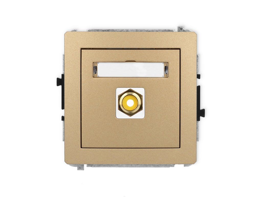 RCA single socket (cinch type-yellow