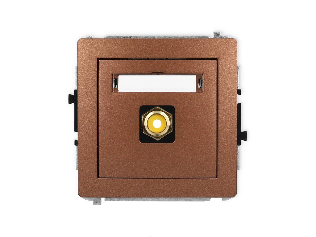 RCA single socket (cinch type-yellow