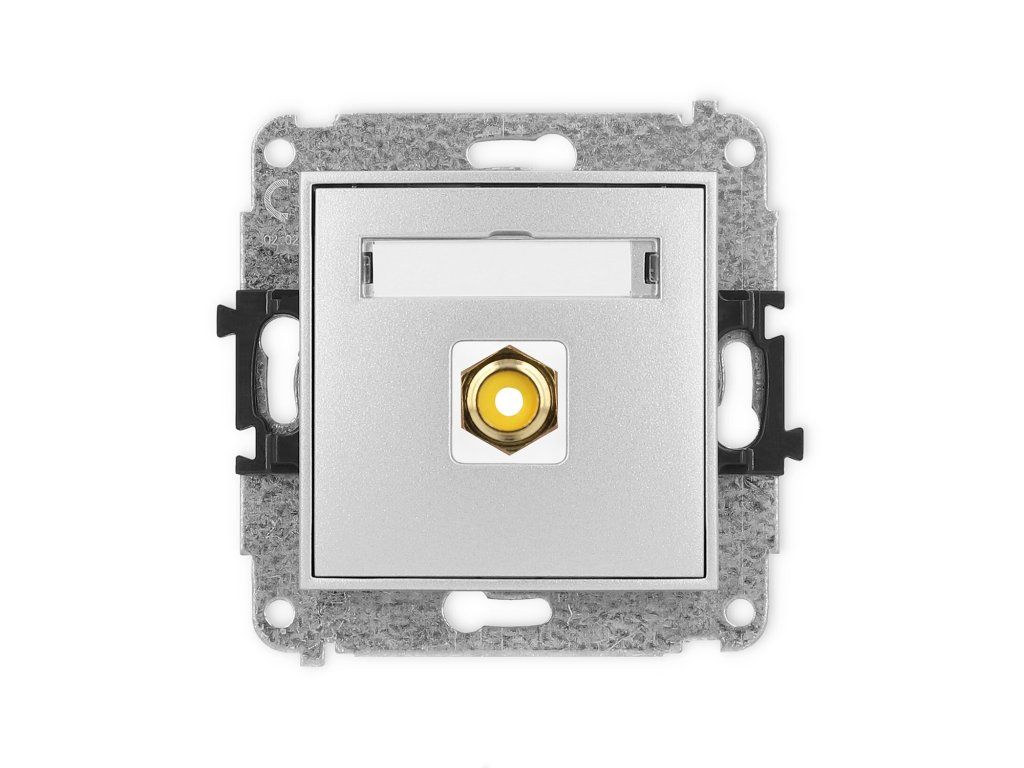 RCA single socket (cinch type-yellow
