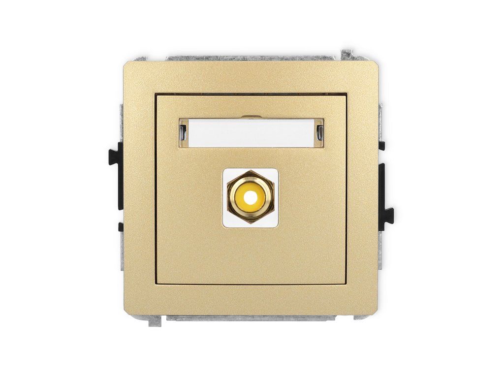RCA single socket (cinch type-yellow