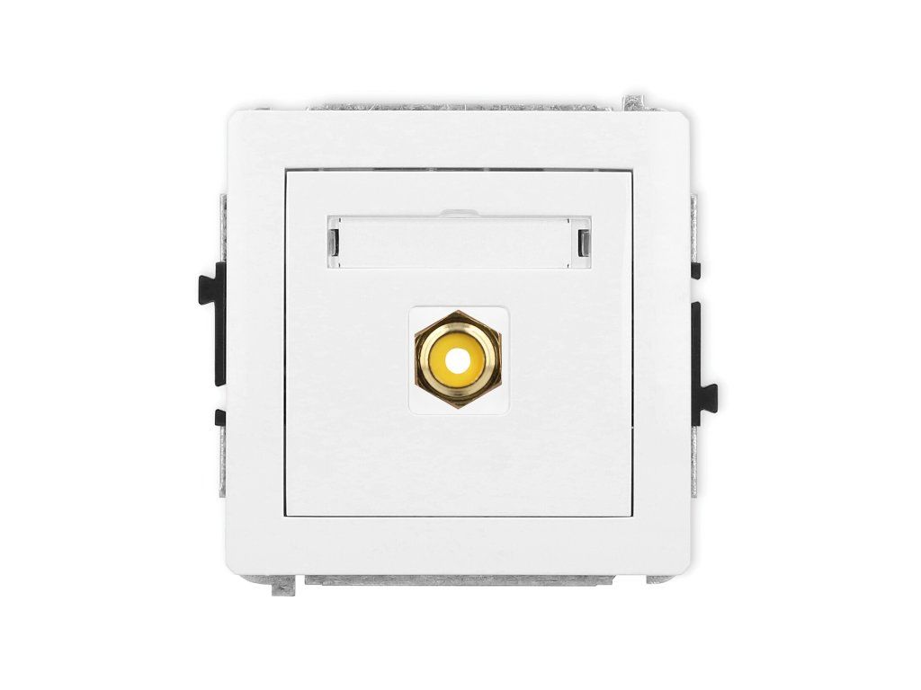 RCA single socket (cinch type-yellow