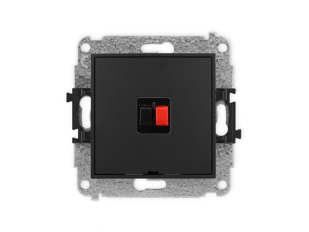 Reproduktorová zásuvka (2mm) , Bez popisného štítku