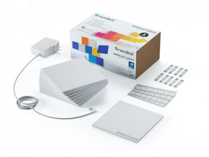 nanoleaf canvas smarter kit 9 light squares