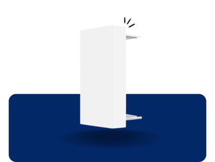 LIVOLO VL-C7-1B Blank Half-Module Silver