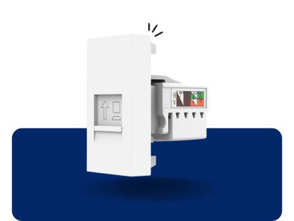 LIVOLO VL-C7-1C RJ-45 konektor polmodul