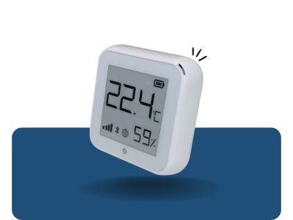 Shelly Plus H&T GEN3 Senzor teploty a vlhkosti s displejom SHELLY PLUS HT