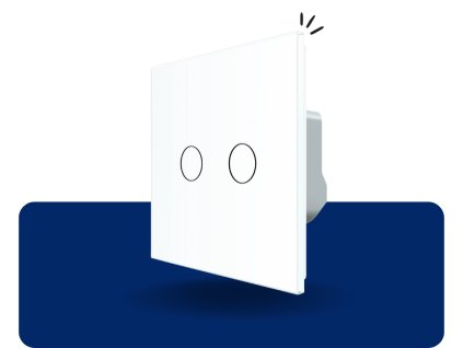 LIVOLO VL C702S 11 Dotykový vypínač č.5B biely VL C702S 11