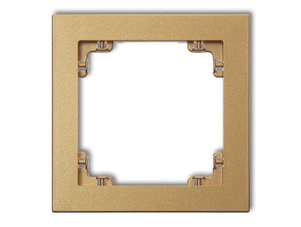 1-gang universal plastic frame
