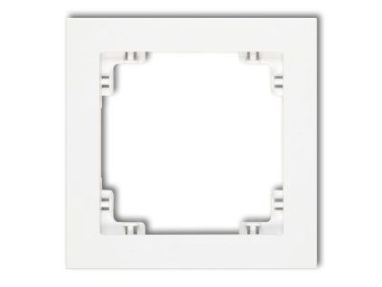 1-gang universal plastic frame