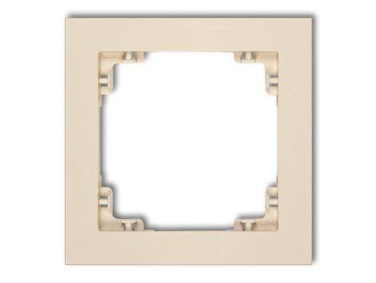 1-gang universal plastic frame
