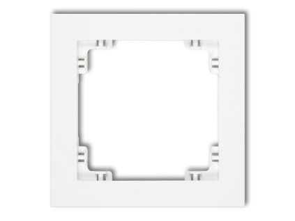 1-gang universal plastic frame