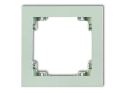 1-gang universal plastic frame DECO Pastel Matt (mint)