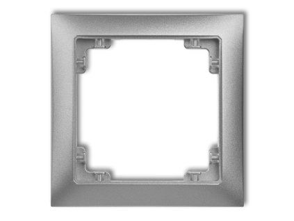 1-gang universal plastic frame DECO Soft