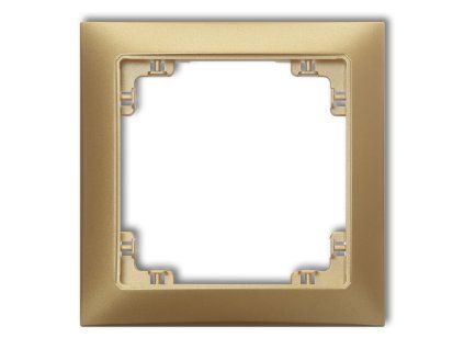 1-gang universal plastic frame DECO Soft