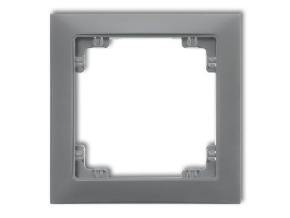 1-gang universal plastic frame DECO Soft