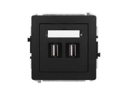 2xUSB A-A 2.0 double socket mechanism
