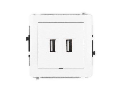 2xUSB A-A 2.0 double socket mechanism