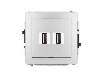 2xUSB A-A 2.0 double socket mechanism