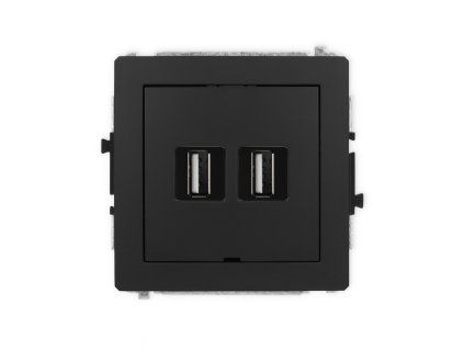 2xUSB A-A 2.0 double socket mechanism