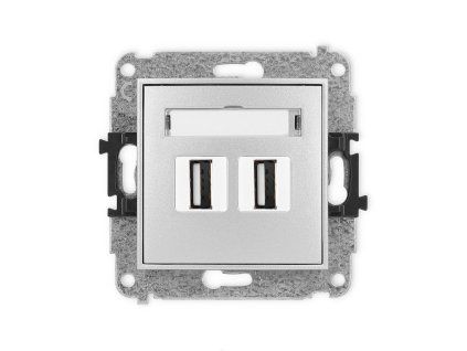 2xUSB A-A 2.0 double socket mechanism