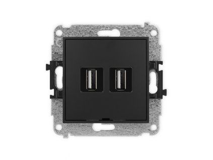 2xUSB A-A 2.0 double socket mechanism