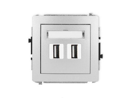 2xUSB A-A 2.0 double socket mechanism