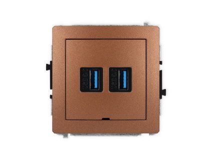 2xUSB A-A 3.0 double socket mechanism