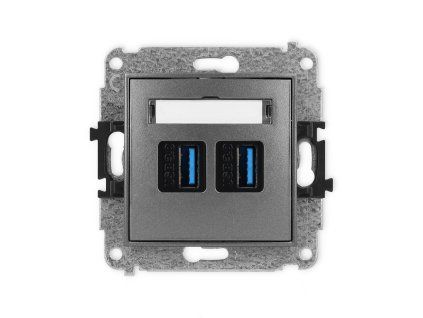 2xUSB A-A 3.0 double socket mechanism