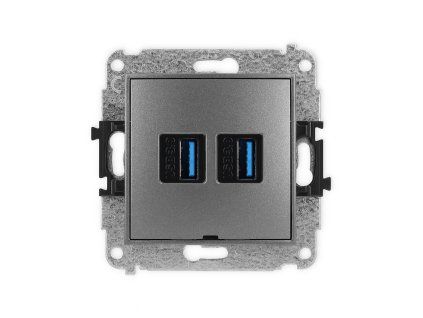 2xUSB A-A 3.0 double socket mechanism