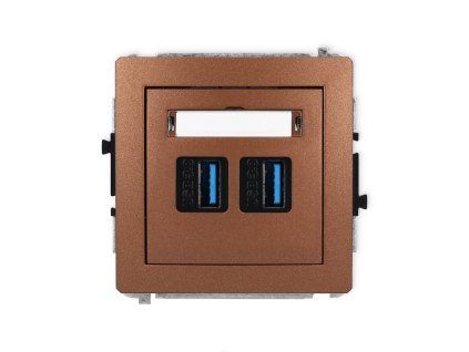 2xUSB A-A 3.0 double socket mechanism