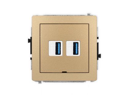 2xUSB A-A 3.0 double socket mechanism
