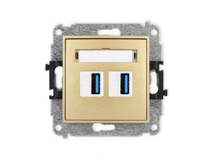 2xUSB A-A 3.0 double socket mechanism