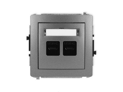 2xUSB C-C 2.0 double socket mechanism