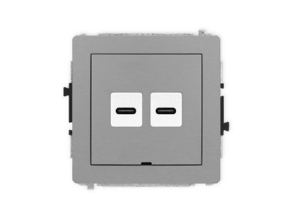 2xUSB C-C 2.0 double socket mechanism