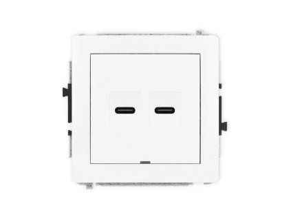 2xUSB C-C 2.0 double socket mechanism