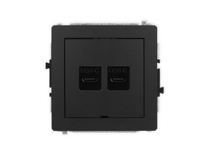 2xUSB C-C 2.0 double socket mechanism